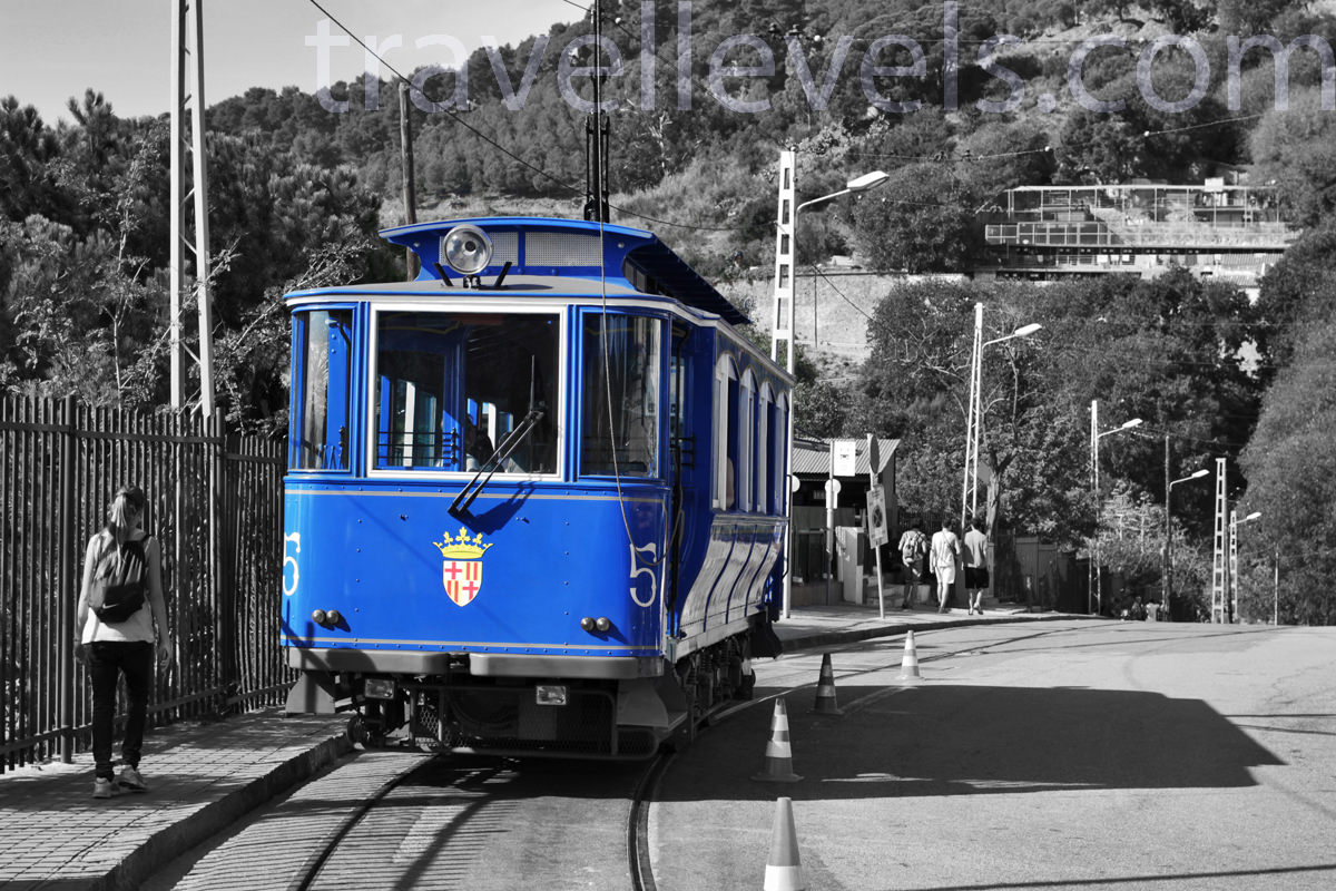 Голубой трамвай, Барселона
